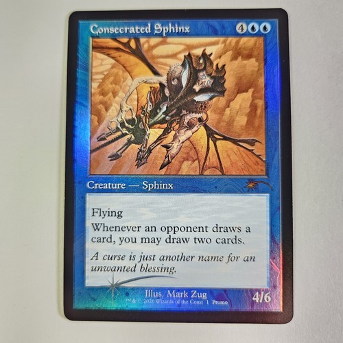 Consecrated sphinx foil retro - consecrated,
