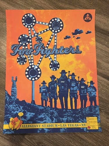 Poster foo fighters - las, vegas