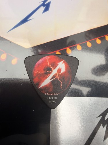 Metallica las vegas bass pick - bass,
